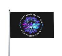Drapeaux De Jardin No Story Should End Too Soon Suicide Prevention Awareness Black Bannière Jardins Imperméabiliser Drapeau Fierté Durable Drapeaus Décoratif Pour Festivals Défilé Fête 90X152CM