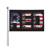 Drapeaux De Jardin N'Oubliez Pas Que Tout Le Monde Est Déployé Bannières Extérieure Décoratif Drapeaux Décoratifs D'Extérieur Pour Jardins Fête Cour 90X150 CM