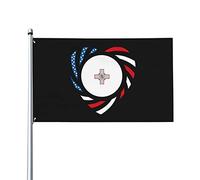 Drapeaux De Jardin Nous Aimons L'Amérique Et Malte, Nous Nous Aimons Pour Toujours Bannières Extérieure Décoratif Bannière De Cour Pour Vacances Festivals Défilé 90X150 CM