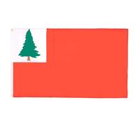 Drapeaux De Jardin Nouvelle-Angleterre Continentale Bannière Extérieure Drapeau Extérieur Toutes Les Saisons Pour Célébrations Ferme 90X150 Cm