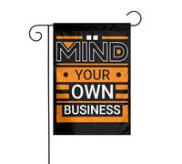 Drapeaux De Jardin Occupe-Toi De Tes Oignons Bannière Jardins Decoration Drapeau Fierté Durable Drapeaus Décoratif Pour Fête Défilé Festivals 30X45CM