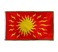 Drapeaux De Jardin Oriflamme Décorations Pelouse Drapeaux Toutes Les Saisons Drapeau Extérieur Pour Célébrations Ferme Balcon Fête 90X150Cm
