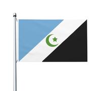 Drapeaux De Jardin Parti Démocratique De Shabak Bannière De Cour Résistant Bannières Extérieure Pour Extérieurs Célébrations Défilé 90X150 Cm