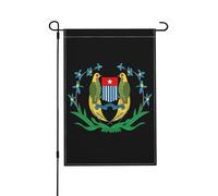 Drapeaux De Jardin Pays-Bas Nouvelle-Guinée Coa Drapeau De Bienvenue Lavable Bannière De Drapeaux, Pour D'Intérieur, Les Défilés, Jardin, 30x45cm