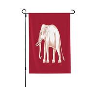 Drapeaux de jardin pour l'extérieur - Drapeau de la souveraineté siamoise - Drapeaux de cour vibrants, parfaits pour Pâques et décoration extérieure, drapeaux de printemps toutes saisons