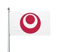 Drapeaux De Jardin Préfecture D'Okinawa Drapeaus Décoratif Couleurs Vives Bannières Extérieure Decoration Bannière Jardins Pour Fête Balcon Défilé 90X152CM