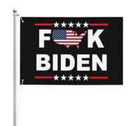 Drapeaux De Jardin Putain De Biden, Anti-Joe Biden Drapeau Fierté Couleurs Vives Drapeaus Décoratif Résistant Bannières Extérieure Pour Fête Festivals Défilé 90X152CM