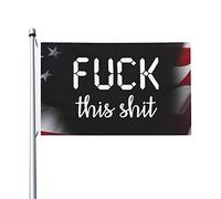 Drapeaux De Jardin Putain De Merde Drapeau Fierté Durable Drapeaus Décoratif Résistant Bannières Extérieure Pour Balcon Défilé Festivals 90X152CM