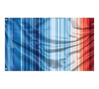 Drapeaux De Jardin Réchauffement Climatique Mondial Bannières Extérieure Imperméabiliser Bannière De Cour Pour Extérieurs Intérieurs Balcon 90X150 CM