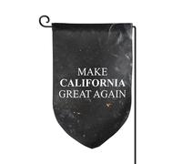 Drapeaux De Jardin Rendre Sa Grandeur À La Californie Résiste Aux Intempéries Treer Drapeau Premium Pelouse Drapeaux Pour Célébrations Ferme 30X45Cm