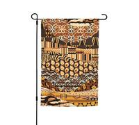 Drapeaux de jardin résistants à la décoloration de style africain pour toutes les saisons, décoration extérieure de cour pour porches