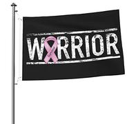 Drapeaux De Jardin Ruban De Sensibilisation À La Guerrière Du Sein Drapeau Fierté Durable Drapeaus Décoratif Decoration Bannière Jardins Pour Fête Balcon Défilé 90X152CM