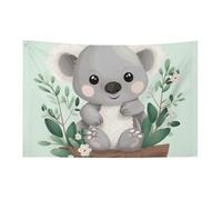 Drapeaux de jardin saisonniers double face koala grand drapeau pour terrasse, pelouse, maison, extérieur, décoration de vacances