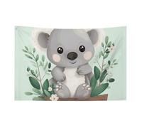 Drapeaux de jardin saisonniers double face koala grand drapeau pour terrasse, pelouse, maison, extérieur, décoration de vacances