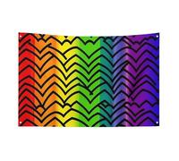 Drapeaux de jardin saisonniers double face - Motif arc-en-ciel Gay Pride - Grand drapeau pour terrasse, pelouse, maison, extérieur, décoration de vacances