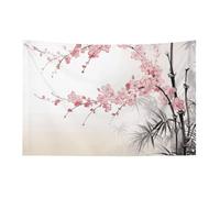 Drapeaux de jardin saisonniers double face pour maison, cerisier, arbre zen, grand drapeau pour terrasse, pelouse, maison, extérieur, décoration de vacances
