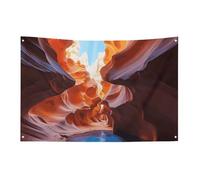 Drapeaux de jardin saisonniers pour décoration de maison de printemps, antilope canyon double face pour décoration de festival en plein air