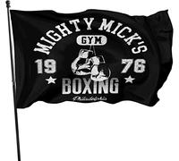Drapeaux De Jardin Salle De Boxe De Mighty Mick 1976 Bannières Extérieure Couleurs Vives Drapeau Fierté Decoration Bannière Jardins Pour Balcon Défilé Fête 90X152CM
