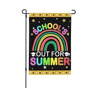 Drapeaux De Jardin Schools Out For Summer Premium Drapeau Extérieur Décorations Pelouse Drapeaux Pour Célébrations Jardinage S