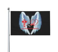 Drapeaux De Jardin Sensibilisation À La Toxicomanie Bannière Jardins Durable Drapeau Fierté Résistant Drapeaus Décoratif Pour Défilé Festivals Balcon 90X152CM