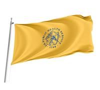 Drapeaux De Jardin Service De Santé Publique Des États-Unis (Usphs) Garden Flag Coupe-Vent Et Étancheune Drapeau Extérieur Résiste Aux Intempéries Pelouse Drapeaux Pour Ferme Patio M