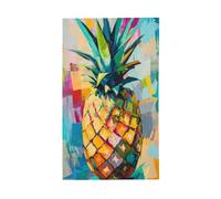 Drapeaux de jardin Shijuemei_85985_A_Colorful_Pine_Painted_In_The_Style_Of_Ab_2114aa63-E789-433e-A55c-60eb7c335c55, bannière de vœux de saison avec œillets, décorations pour intérieur et extérieur