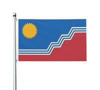 Drapeaux De Jardin Sioux Falls, Dakota Du Sud Bannière De Jardin Résistant Bannières Extérieure Pour Fête Cour Pelouse 90X150 CM