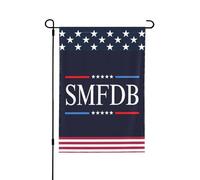 Drapeaux de jardin Smfdb pour l'extérieur 12x18 double face