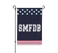 Drapeaux de jardin Smfdb pour l'extérieur 12x18 double face