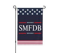 Drapeaux de jardin Smfdb pour l'extérieur 12x18 double face