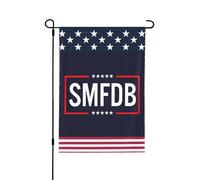 Drapeaux de jardin Smfdb pour l'extérieur 12x18 double face
