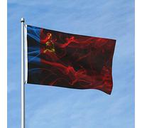 Drapeaux De Jardin Smoke Style The Russian Soviet Federative Socialist Republic Bannière Jardins Durable Bannières Extérieure Couleurs Vives Drapeaus Décoratif Pour Fête Balcon Défilé 90X152CM