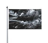 Drapeaux De Jardin Smoke Texas, Viens Le Prendre Drapeaux Décoratifs D'Extérieur Couleurs Vives Bannière De Jardin Pour Extérieurs Célébrations Carnavals 90X150 CM