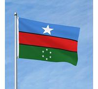Drapeaux De Jardin South West State Of Somalia (2014 -) Bannière Jardins Couleurs Vives Drapeaus Décoratif Résistant Drapeau Fierté Pour Défilé Fête Festivals 90X152CM
