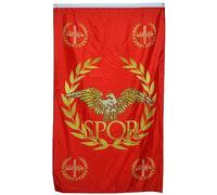 Drapeaux De Jardin Spqr Histoire Du Sénat Et Du Peuple Romains Drapeaux Décoratifs D'Extérieur Décoratif Bannière De Jardin Pour Cour Décoration Défilé 90X150 Cm