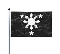 Drapeaux De Jardin Stars And Sun Filipino Philippines Drapeau Extérieur Premium Pelouse Drapeaux Pour Jardinage Célébrations Balcon Fête 90X150 CM