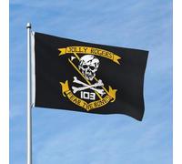 Drapeaux De Jardin Tavos Vfa-103 Jean Jolly Rogers Bannière De Cour Décoratif Bannière De Jardin Pour Vacances Festivals Fête 90X150 CM