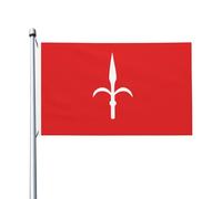 Drapeaux De Jardin Territoire Libre De Trieste Bannière De Cour Décoratif Drapeaux Décoratifs D'Extérieur Pour Décoration Fête Extérieurs 90X150 Cm