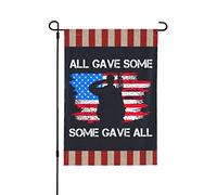 Drapeaux De Jardin Thanks Veteran All Gave Some Some Gave All Toutes Les Saisons Bannière Extérieure Coupe-Vent Et Étancheune Drapeau Extérieur Pour Patio Ferme S