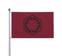 Drapeaux De Jardin The First Order Bannière Jardins Durable Bannières Extérieure Résistant Drapeaus Décoratif Pour Défilé Fête Festivals 90X152CM