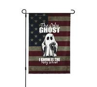 Drapeaux De Jardin The Ghost I Know Is The Holy Ghost Premium Bannière Extérieure Coupe-Vent Et Étancheune Treer Drapeau Pour Ferme Patio S