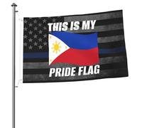 Drapeaux De Jardin This Is My Pride Philippines Toutes Les Saisons Pelouse Drapeaux Premium Garden Flag Pour Patio Balcon Fête Jardinage 90X150 Cm