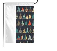Drapeaux De Jardin Tipi Été Invitations Tente Parcs Motif Extérieur Vintage Enfants Nature Textile Sauvage Traditionnel Bannière, Pour Les Défilés, D'Intérieur, 30x45cm