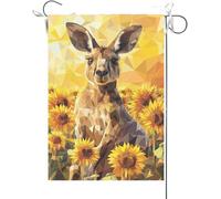 Drapeaux De Jardin Tournesol, Bienvenue Aux Amoureux Des Animaux Drapeaus Décoratif Résistant Drapeau Fierté Couleurs Vives Bannières Extérieure Pour Défilé Festivals Célébrations 30X45CM