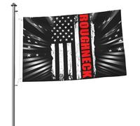 Drapeaux De Jardin Un Ouvrier Du Champ Pétrolifère Du Flag Américain Drapeau Pirate Couleurs Vives 2 Œillets Métalliques Bannière, Pour Les Défilés, Jardin, Balcon, 90X150Cm