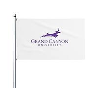 Drapeaux De Jardin Université Du Grand Canyon Bannière Jardins Durable Drapeaus Décoratif Résistant Drapeau Fierté Pour Célébrations Balcon Défilé 90X152CM