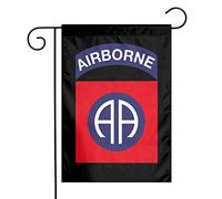 Drapeaux De Jardin Us 82Nd Division Résiste Aux Intempéries Drapeau Extérieur Coupe-Vent Et Étancheune Treer Drapeau Pour Jardinage Ferme S