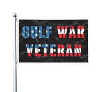 Drapeaux De Jardin Us Gulf War Veteran Usa American 94 Drapeau Extérieur Toutes Les Saisons Treer Drapeau Pour Célébrations Patio Balcon Fête 90X150 CM