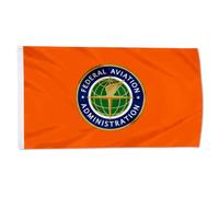 Drapeaux De Jardin Usa Faa Federal Aviation Administration Garden Flag Résiste Aux Intempéries Pelouse Drapeaux Pour Ferme Patio Célébrations 90X150 CM