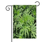 Drapeaux De Jardin Véritable Plante De Tabac Latine Grenade Ou Santé Botanique Médicale Espagne Jardin Herbe Couleurs Vives Drapeau De Bienvenue, Pour D'Intérieur, Balcon, 30x45cm